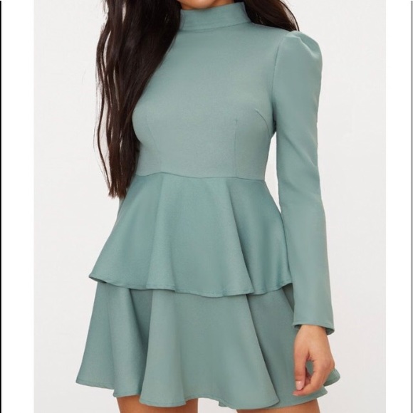 PrettyLittleThing Dresses & Skirts - NWT PrettyLittleThings, Ruffled Layered Dress